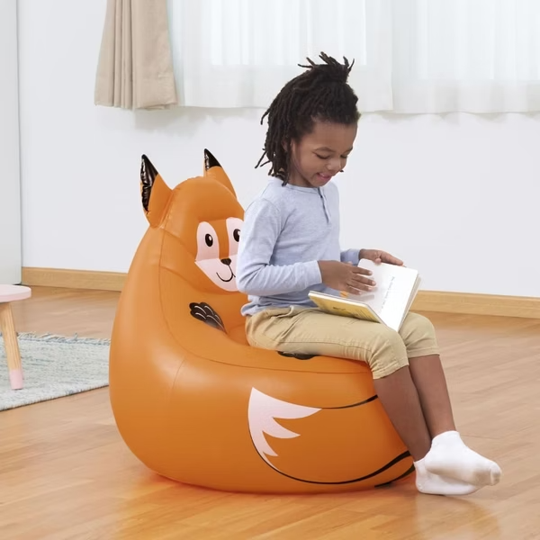 Bestway® Cozy Critters™ 兒童動物造型充氣椅（3 歲以上）隨機出貨
