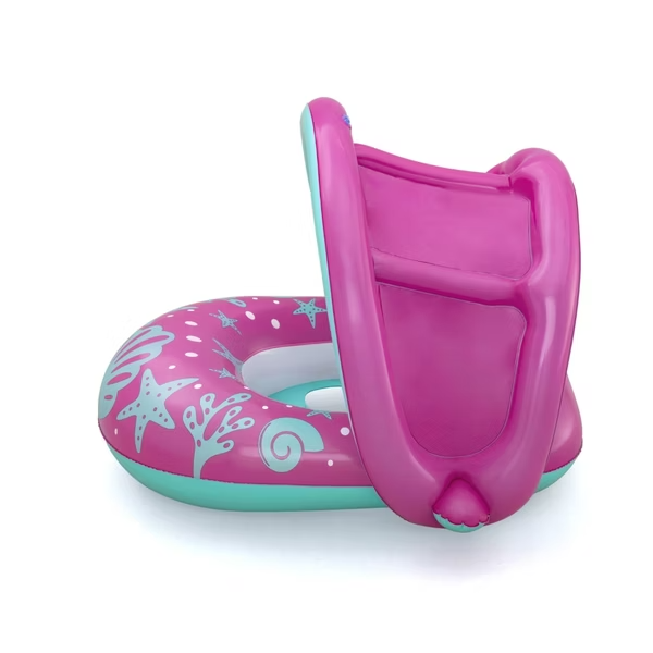 Bestway® Splash Star™ 星光遮陽嬰兒泳圈（ 1–2 歲）隨機出貨