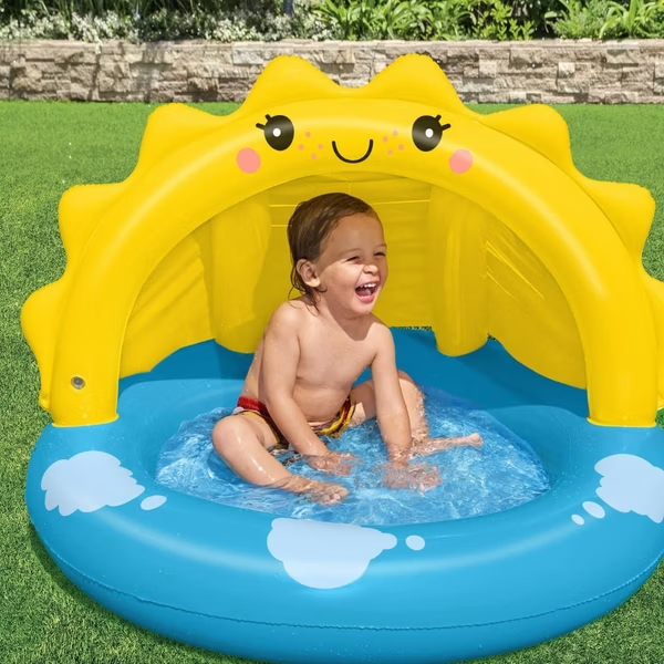 Bestway® Sunny Days™ 陽光微笑遮陽兒童戲水池（2歲以上）