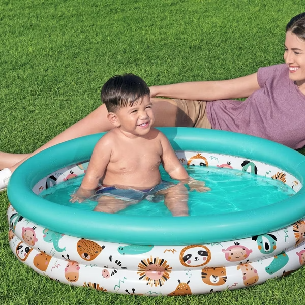 Bestway® Safari Pals™ 兒童充氣戲水池（2歲以上）