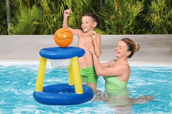 Bestway® Splash ‘N Hoop 水上充氣籃球遊戲組 3歲以上