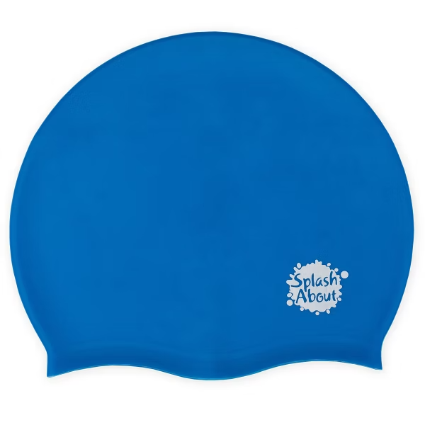 Silicone Swim Hat 矽膠泳帽-藍 4-12歲