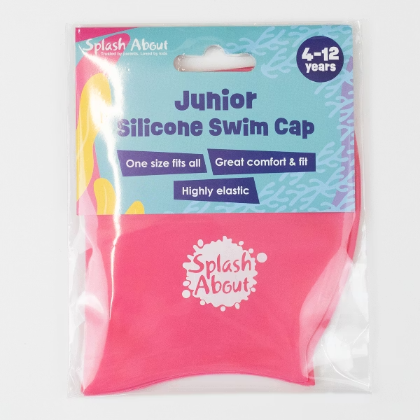 Silicone Swim Hat 矽膠泳帽-粉 4-12歲