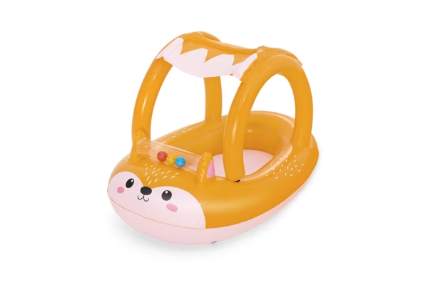 Bestway® Friendly Fox 小狐狸陽光遮罩嬰兒泳圈 3歲以上