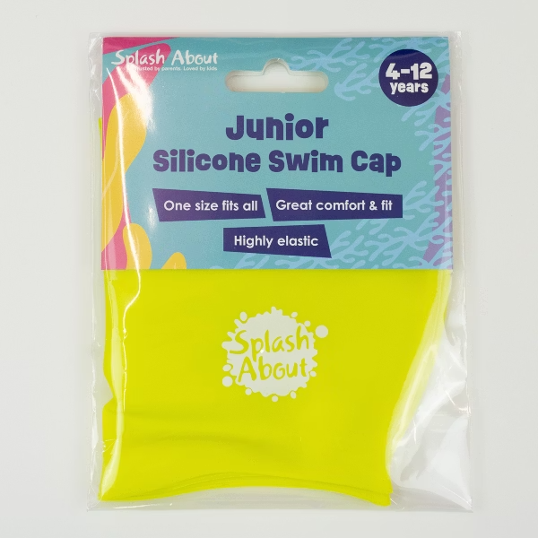 Silicone Swim Hat 矽膠泳帽-萊姆黃綠 4-12歲