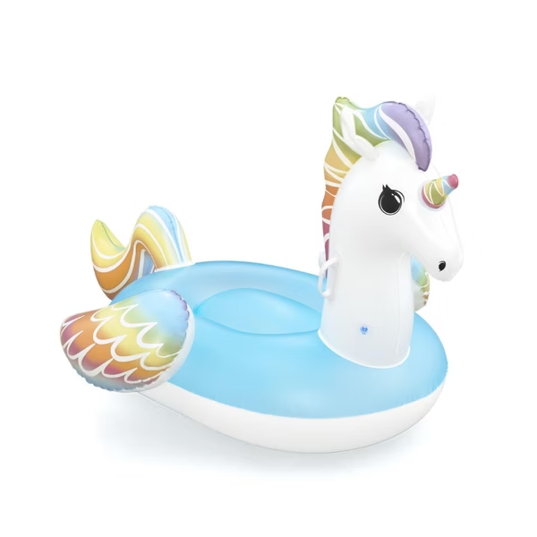 Bestway® Fantasy Unicorn™ 彩虹獨角獸漂浮坐騎（3 歲以上）