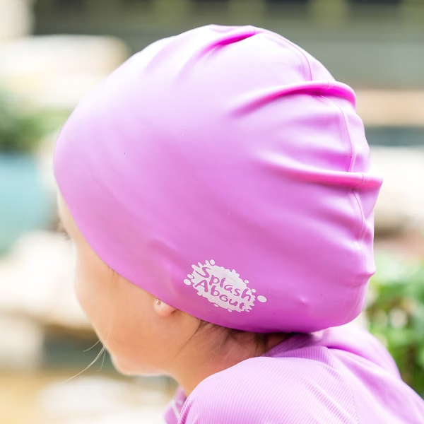 Silicone Swim Hat 矽膠泳帽-紫 4-12歲