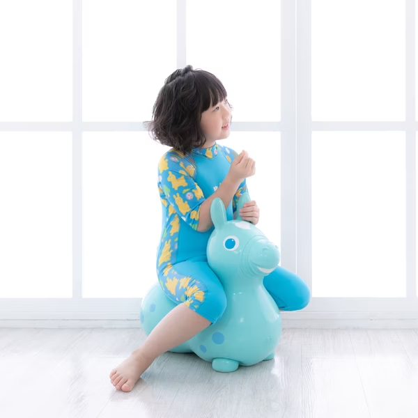 8~10歲兒童抗UV防曬防寒連身泳裝 - RODY跳跳馬x一起去郊遊