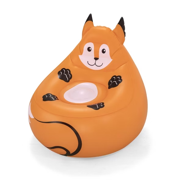 Bestway® Cozy Critters™ 兒童動物造型充氣椅（3 歲以上）隨機出貨