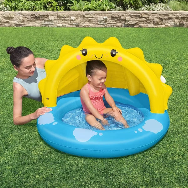 Bestway® Sunny Days™ 陽光微笑遮陽兒童戲水池（2歲以上）