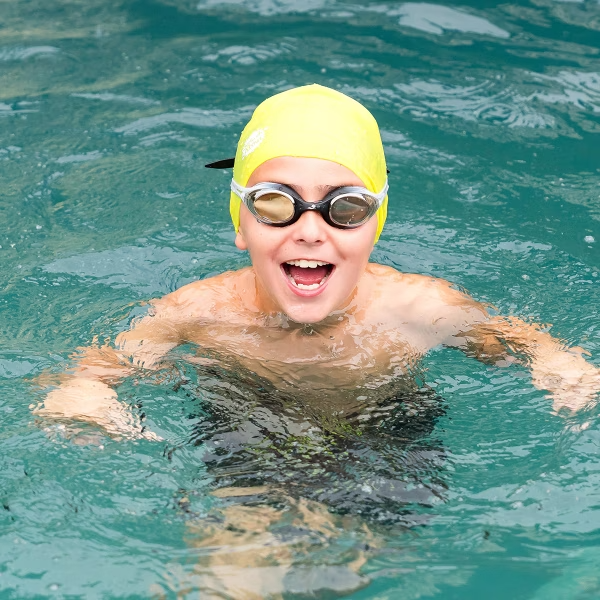 Silicone Swim Hat 矽膠泳帽-萊姆黃綠 4-12歲