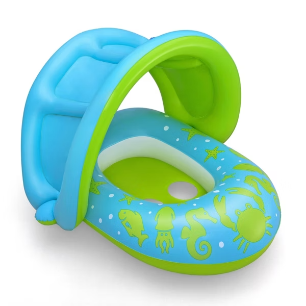 Bestway® Splash Star™ 星光遮陽嬰兒泳圈（ 1–2 歲）隨機出貨